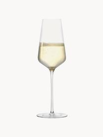 Copas flauta de champán de cristal Starlight, 6 uds., Cristal, Transparente, Ø 8 x Al 23 cm, 290 ml