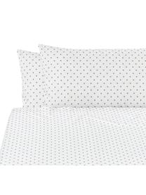 Set lenzuola in cotone Lilca, Cotone

La biancheria da letto in cotone è piacevolmente morbida sulla pelle, assorbe bene l'umidità ed è adatta per chi soffre di allergie, Grigio, bianco, 180 x 270 cm + 2 federe 50 x 80 cm