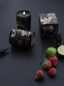 Set de velas aromáticas Wilderness (piña y pomelo), 2 pzas., Recipiente: vidrio, Negro, tonos verdes, gris, Ø 6 x Al 7 cm