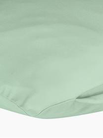 Taie d'oreiller 65x65 satin de coton Comfort, 2 pièces, Vert sauge, 65 x 65 cm