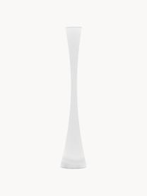 Lampadaire d'extérieur avec télécommande Biconica, Plastique, Blanc, haut. 195 cm