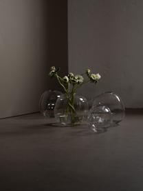 Glas-Vase Pebble, H 20 cm, Glas, Transparent, Ø 20 x H 20 cm