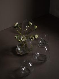 Glazen vaas Pebble, H 20 cm, Glas, Transparant, Ø 20 x H 20 cm