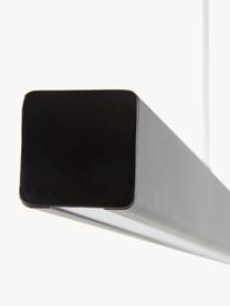 Dimbare LED hanglamp Hyperion, Zwart, B 120 x H 5 cm