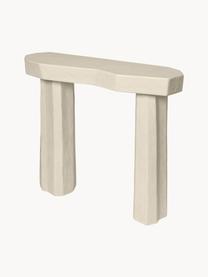 Beton-Konsole Staffa, Beton, glasfaserverstärkt, Off White, matt, B 101 x H 85 cm