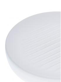 Porte-savon en porcelaine Ume, Porcelaine, Blanc, Ø 12 x haut. 3 cm