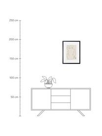 Gerahmter Digitaldruck Matisse: Nu Accroupi, Bild: Digitaldruck, Rahmen: Kunststoffrahmen mit Glas, Mehrfarbig, 43 x 60 cm