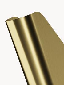 Kleine Wandleuchte Notta, Metall, beschichtet, Goldfarben, T 16 x H 25 cm