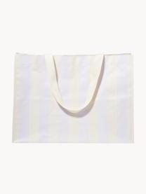 Bolso de playa Rio Sun, Polipropileno, Blanco crema, lavanda, An 58 x Al 43 cm
