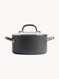 Batterie de cuisine avec revêtement antiadhésif Mayflower Pro, 10 élém., Gris foncé, foncé bois, Lot de différentes tailles