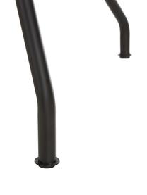 Samt-Ohrensessel Wing mit Metall-Beinen, Bezug: Samt (Polyester) Der Bezu, Gestell: Metall, galvanisiert, Samt Beige, B 75 x T 85 cm