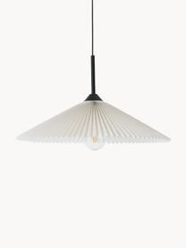 Grote hanglamp Kate, Lampenkap: stof, Lichtbeige, Ø 60 x H 35 cm