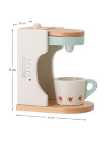 Cafetière en bois Elgo, 4 élém., Bois, Multicolore, larg. 16 x haut. 18 cm