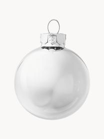 Boules de Noël Decoris, 42 élém., Argenté, transparent, Ø 7 cm