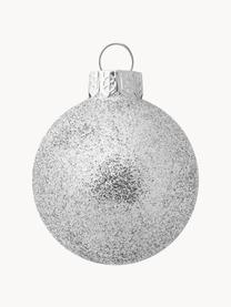 Boules de Noël Decoris, 42 élém., Argenté, transparent, Ø 7 cm