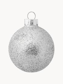 Boules de Noël Decoris, 42 élém., Argenté, transparent, Ø 7 cm