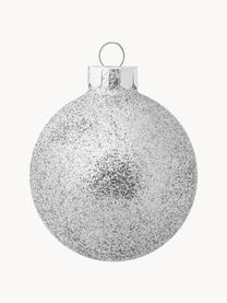 Boules de Noël Decoris, 42 élém., Argenté, transparent, Ø 7 cm