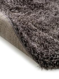 Tapis rond shaggy gris anthracite Lea, Anthracite