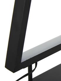 Pieza luminosa LED Ropelight, Estructura: metal pintado, Negro, An 16 x Al 36 cm