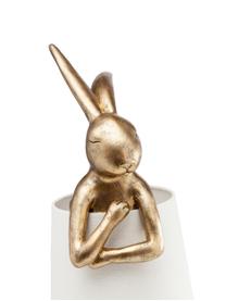 Velká designová stolní lampa Rabbit, Bílá, zlatá, Ø 23 cm, V 68 cm