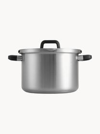 Batería de cocina de acero inoxidable Q-Linair, 5 pzas., Plateado, Set de diferentes tamaños