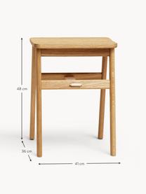 Tabouret pliant en chêne Angle, Bois de chêne

Ce produit est fabriqué à partir de bois certifié FSC® et issu d'une exploitation durable, Chêne, larg. 41 x haut. 48 cm