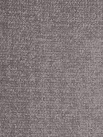 Weiches Chenille-Plaid Chila mit Fransen, 100% Polyester, Taupe, 125 x 150 cm