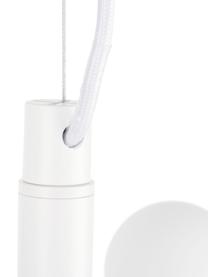 Grote hanglamp Grover met glazen bollen, Wit, Ø 70 x H 56 cm