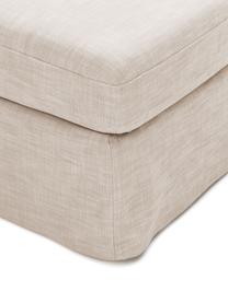 Módulo de esquina sofá Russell, desenfundable, Tapizado: 100% algodón Alta resiste, Tapizado: relleno de espuma, Estructura: madera contrachapada de p, Patas: plástico, Tejido beige, An 103 x F 103 cm