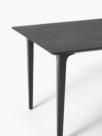 Mesa de comedor de madera de mango Archie, tamaños diferentes, Madera de mango maciza pintada

Este producto está hecho de madera de origen sostenible y con certificación FSC®., Madera de mango pintada de negro, An 180 x F 90 cm