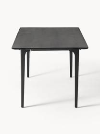 Table en manguier massif Archie, tailles variées, Bois de manguier massif, laqué

Ce produit est fabriqué à partir de bois certifié FSC® issu du développement durable, Manguier noir laqué, larg. 180 x prof. 90 cm