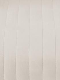 Zamatové kreslo Cara, Zamatová svetlobéžová, Š 81 x H 78 cm