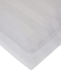 Taie d'oreiller 45x110 satin blanche Willa, 2 pièces, Blanc, larg. 50 x long. 70 cm (2 pièces)