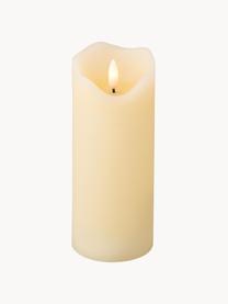 Candele a LED in cera Bona 2 pz, Cera, Bianco crema, Ø 7 x Alt. 13 cm