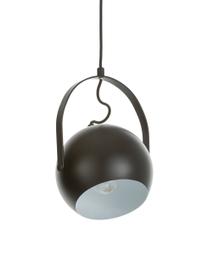Lámpara de techo pequeña Ball, Metal, pintado, Negro, mate, Ø 18 x Al 18 cm