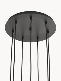 Lampada a sospensione a grappolo Arvo, Nero, Ø 38 x Alt. 120 cm