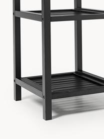 Étagère de salle de bain en bambou Kit, MDF avec placage en bambou

Ce produit est fabriqué à partir de bois certifié FSC® issu d'une exploitation durable, Noir, larg. 31 x haut. 95 cm