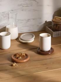 Set di 4 sottobicchieri Yael, Pannello di fibra a media densità (MDF) laccato

Questo prodotto è realizzato con legno di provenienza sostenibile e certificato FSC®, Terracotta, grigio chiaro, torrone, bianco lucido, Ø 12 cm