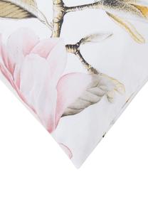 Fundas de almohada Magnolia, 2 uds., 50 x 75 cm, 100% algodón
El algodón da una sensación agradable y suave en la piel, absorbe bien la humedad y es adecuado para personas alérgicas, Blanco, tonos verdes y rosas, An 50 x L 75 cm