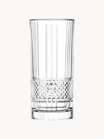 Vasos highball de cristal Brillante, 6 uds., Cristal, Transparente, Ø 7 x Al 15 cm, 350 ml