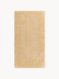 Handgewebter Wollteppich Zayne, Flor: 100 % Wolle, RWS-zertifiz, Hellbeige, B 80 x L 150 cm (Grösse XS)