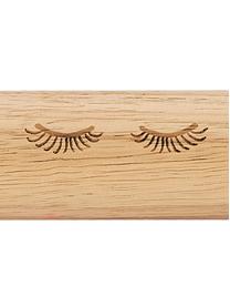 Rodillo de cocina Eyes, Madera, Rosa, madera, L 45 cm