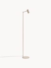 Kleine Leselampe Montreux, Lampenschirm: Metall, beschichtet, Lampenfuß: Metall, beschichtet, Sandfarben, H 134 cm