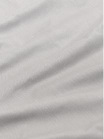 Povlak na přikrývku z bavlněného perkálu s prošíváním v origami vzhledu Brody, Šedá, Š 240 cm, D 220 cm