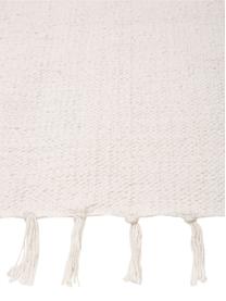 Tapis crème Agneta, Blanc