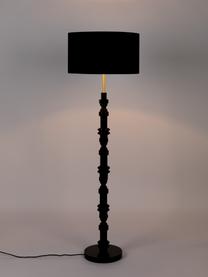 Lampadaire design Totem, Noir, Ø 46 x haut. 148 cm