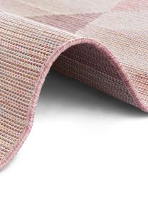 Tappeto da interno-esterno Sevres, 100% polipropilene, Tonalità rosa, tonalità beige, Larg. 200 x Lung. 290 cm (taglia L)