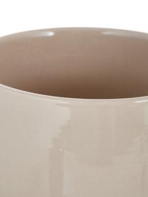 Cache-pot Elin, Pot : beige Sous-pot : or