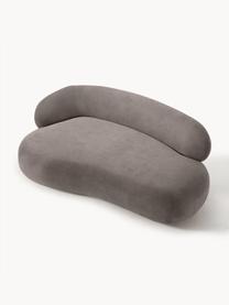 Sofa Alba (2-osobowa), Tapicerka: 97% poliester, 3% nylon D, Stelaż: lite drewno świerkowe, sk, Nogi: tworzywo sztuczne Ten pro, Taupe tkanina, S 185 x G 114 cm, oparcie lewostronne