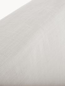 Letto imbottito con contenitore Feather, Rivestimento: poliestere (tessuto testu, Tessuto greige, Larg. 200 x Lung. 200 cm